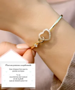 Alternative view of Bracelet Mère fille​ Lien Éternel Précieux - Bracelet a ma fille