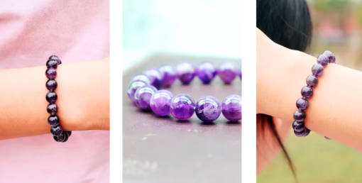 Bracelet amethyste Suzanne - Afbeelding 6