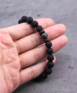 Lavasteen armband Maxime