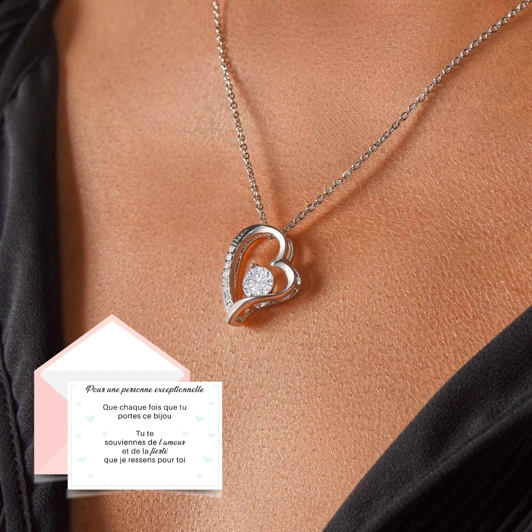 Sprankelend Hart Ketting - Afbeelding 2