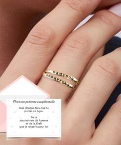 Bague Anneau Personnalisée